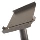 Third of three options for mounting your tablet: Add a top grip to the “easel” for extra security if you move your cart around a lot.