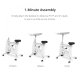 Flexispot ProMax V9 All-in-One Ergonomic Desk Bike