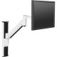 8326 vertical wall mounting track (white), LCD arm with 8326 track mount