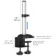 Cotytech BL-AP20 Dual Apple Monitor Desk Mount Quick Release