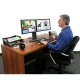 Inused Image of Ergotron 33-330-085 Neo-Flex Dual Monitor Lift Stand