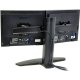 Back View of Ergotron 33-330-085 Neo-Flex Dual Monitor Lift Stand