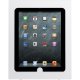 Innovative 8424-NHB Secure iPad Holder with no Home Button (232 Linen White)