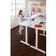WorkRite Fundamentals EX Electric Rectangular 2 Leg Workcenter