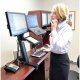 Ergotron 97-584 Large Keyboard Tray for WorkFit-S Sit-Stand Workstation Black