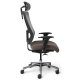 Side View - Office Master AF569 Affirm Chair with Mesh Headrest