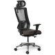 Back View - Office Master AF569 Affirm Chair with Mesh Headrest