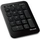 Separate number pad provides greater flexibility for workspace setup
