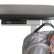 Adds valuable workspace and style with a waterfall beveled edge