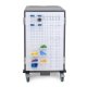 Pegboard holes are spaced in 1" (2.5 cm) increments; holes are 3/16" (.5 cm) in diameter