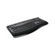 Microsoft XSA-00001 Wireless Laser Ergonomic Keyboard Desktop 6000 V3 Black- Silver