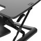 Loctek 36" wide Sit-Stand Desktop Converter with single level
