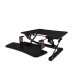 Loctek 30" wide Sit-Stand Desktop Converter with quick release