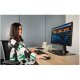 Ergotech Single Monitor Desk Stand in application