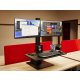 Ergotech FDM-E-STAND-2 Dual Freedom E-Stand in application