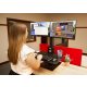 Ergotech FDM-E-STAND-2 Dual Freedom E-Stand in application