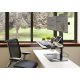 Ergotech FDM-STAND-2 Dual Freedom Sit-Stand Desk Workstation