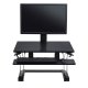 Front view of WorkFit-TS Compact Desk Converter 33-447-921
