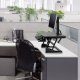 Side view of Ergotron WorkFit-TS Compact Desk Converter 33-447-921