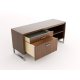 Advent Credenza - File Drawer - Open Shelves - Open