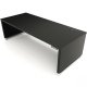 Workrite ADV-7230 Advent Desk - Black laminate color with low position