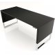 Workrite ADV-7230 Advent Desk - Black laminate color with mid position