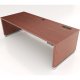 Workrite ADV-7230 Advent Desk - Mahogany laminate color with low position