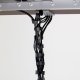 Accommodates up to 1" diameter of bundled cables