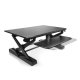 Retractable lower work surface