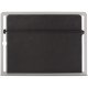 Front view of 8510 Laptop Tray in silver color