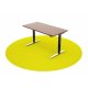 Workrite Sentinel Rectangular 3-Stage, 2-Leg Electric Sit Stand Desk
