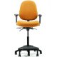 Neutral Posture Rio Chair with Mid Back, Medium Seat, 3" Adjustable Arms, Deluxe-tilt, Seat Slider, R10 NeXtep 10" High leg with Casters and 10" Cylinder