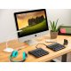 Kinesis KB800MB-BT Freestyle2 Blue Ergonomic Wireless Keyboard for Mac