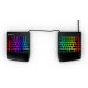 Kinesis KB975 Freestyle Edge RGB Split Gaming Keyboard - Spread