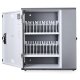 Adjustable rows and dividers can be repositioned to create larger or smaller vertical spaces to fit your devices