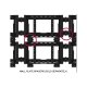 Peerless DS-VW760 Full Service Video Wall Mount for 40" to 65" Displays
