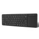 Adesso WKB-4050UB SlimTouch Wireless Keyboard with Built-in Touchpad