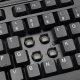 Quiet Membrane Key Switches - Adesso WKB-1300UB