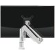 Reduced installation time: a. Quick-install VESA adapter, b. Desk mount with integrated handle