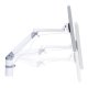 Intuitive movement of Innovative 5507-8424 (with Home Button) or 5507-8424-NHB (No Home Button) EVO LCD Arm with Secure iPad Holder