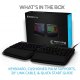 Freestyle Ergonomic RGB Split Mechanical Gaming Keyboard - EDK-RGBM