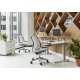 eFloat Lite can be easily connected to work tools such as keyboard trays, monitor arms and cable management solutions, to complete any ergonomic workstation.