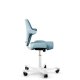 Side view - Flokk 8106 Hag Capisco Classic Saddle Seat