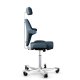 Side view - Flokk 8107 Hag Capisco Classic Saddle Seat and Headrest