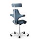 Back view - Flokk 8107 Hag Capisco Classic Saddle Seat and Headrest