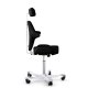 Side view - Flokk 8107 Hag Capisco Classic Saddle Seat and Headrest
