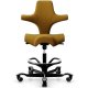 Flokk 8106 Hag Capisco Classic Saddle Seat with black Footring