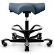 Flokk 8105 Hag Capisco Classic Saddle Seat with black footring