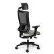 Back view - Office Master AF509 Affirm High Back Simple Chair with Headrest