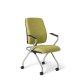Side view of Office Master AF470N Affirm Cushioned Back Nesting Chair
